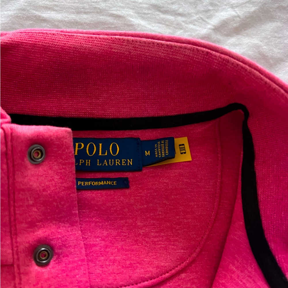 Men’s Ralph Lauren Pullover, Never Worn Medium Salmon Color